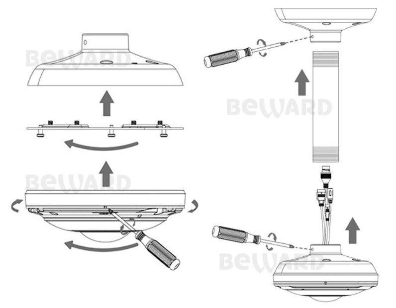IP камера Beward SV6016FLM