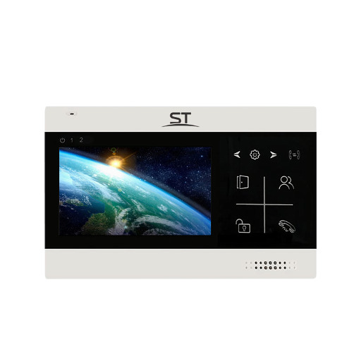 Монитор видеодомофона Space Technology ST-M102/4 (S) ЧЕРНЫЙ