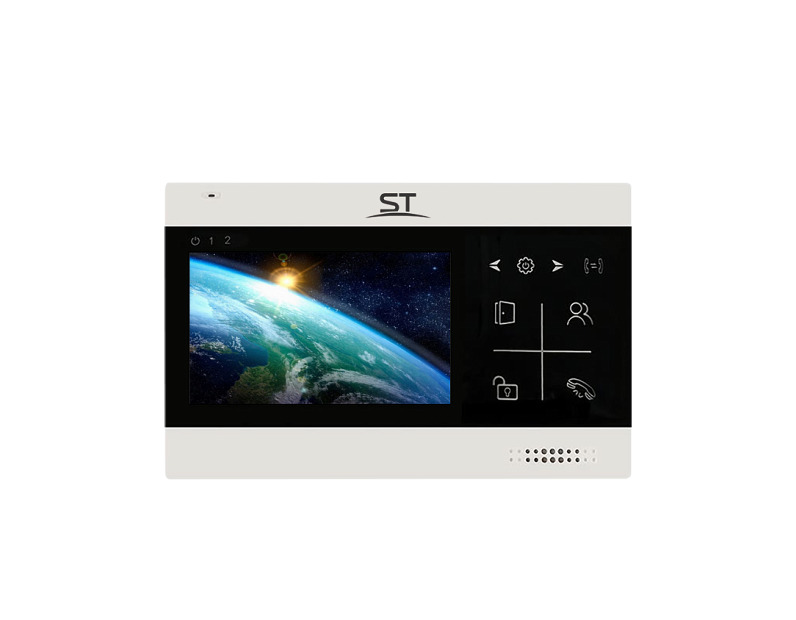 Space Technology ST-M102/4 (S) ЧЕРНЫЙ монитор видеодомофона