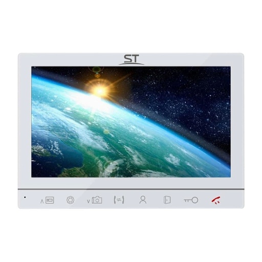 Монитор видеодомофона Space Technology ST-M200/10 (S/SD) БЕЛЫЙ