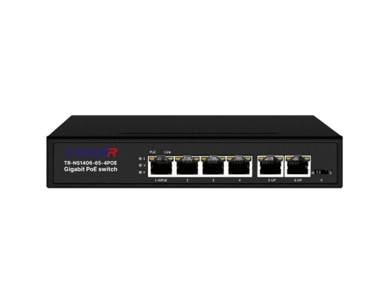 TRASSIR TR-NS1406-65-4POE Коммутатор