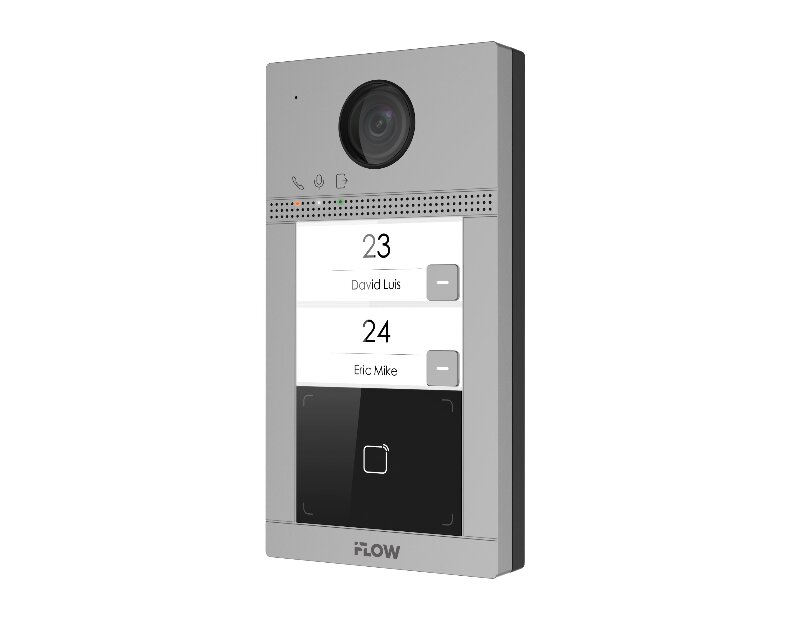 IP вызывная панель iFlow F-VI-1405ISMCWE1 + 2Мп, Wi-Fi, ИК, PoE, 2 абонента