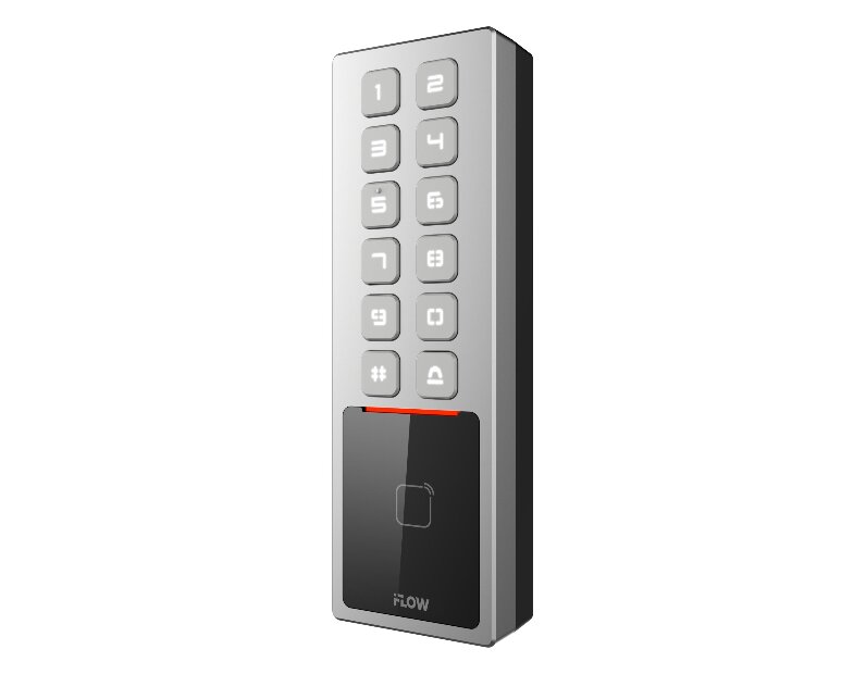 Терминал доступа iFlow F-KD-2405SMKBW + IK08, IP65, Wi-Fi, 10000 карт
