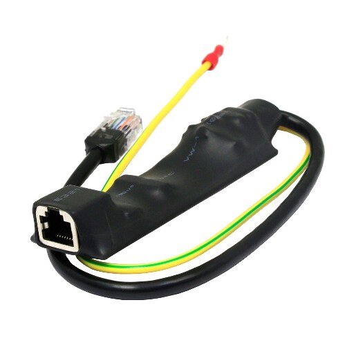 Устройство грозозащиты Amatek AN-PCG Ethernet 1000 Мбит/с PoE+ 10 кВ