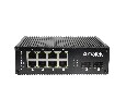 AN-SXG10P8B - промышленный 10-портовый гигабитный коммутатор с HiPoE до 480Вт