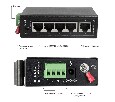 AN-SX5P4 - промышленный 5-портовый коммутатор с PoE до 120Вт