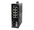 AN-SXG10P8A - промышленный 10-портовый гигабитный коммутатор с PoE до 240Вт