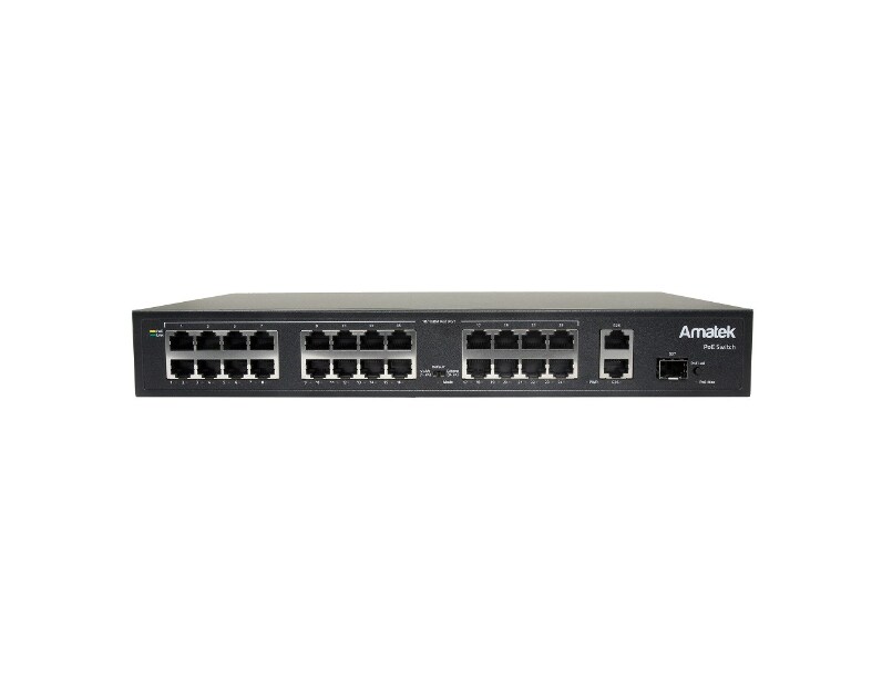 AN-S26P24 - 27-портовый 100/1000 Мбит/с коммутатор с PoE до 300Вт