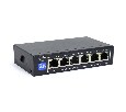 AN-S6P4M - 6-портовый 100 Мбит/с коммутатор с PoE до 60Вт