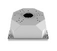 Монтажная коробка Amatek AV-BB1F