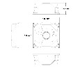 Монтажная коробка Amatek AV-BB1F