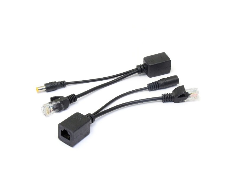 AN-PSIP - комплект для передачи питания в кабеле Ethernet по свободным парам черный