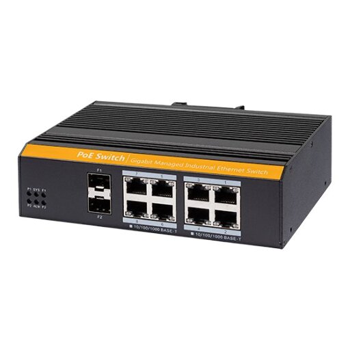 Промышленный управляемый 8 портовый РОЕ коммутатор ATIX AT-NS-8GP-4GS/I-240 (AT-NS-8GP-2GS/I-240 (F))