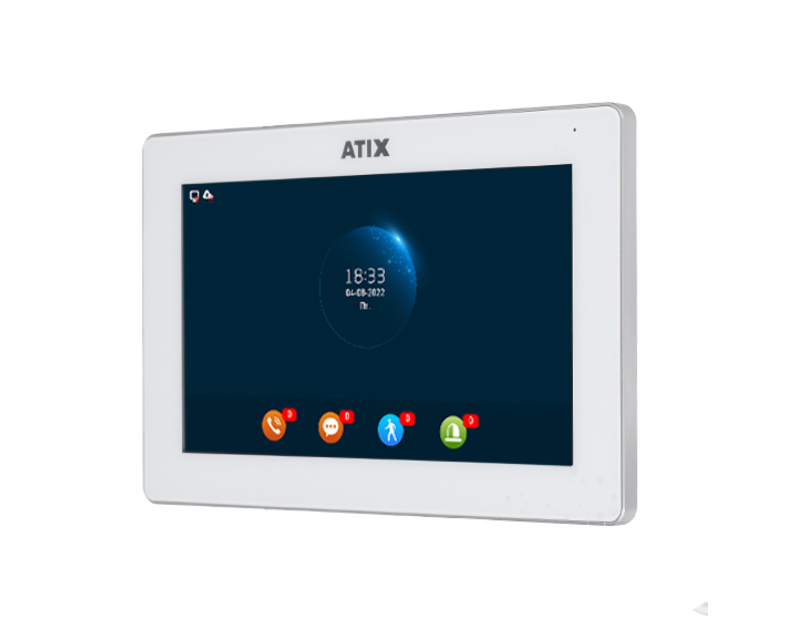 Видеодомофон ATIX AT-I-M721F/IW White