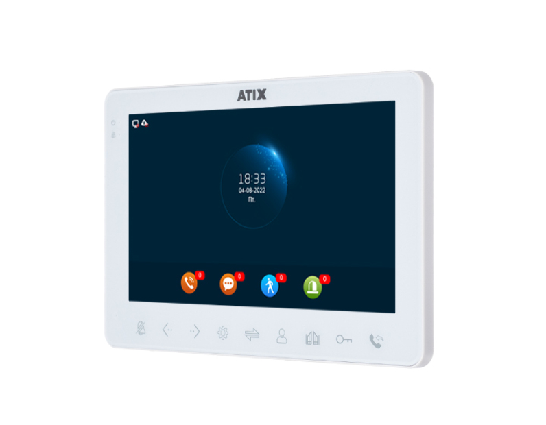 Видеодомофон ATIX AT-I-M711C/T White