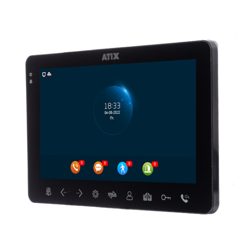 Видеодомофон ATIX AT-I-M711C/T Black