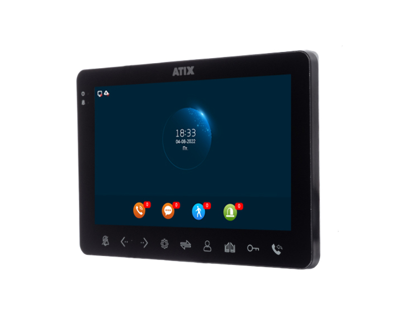 Видеодомофон ATIX AT-I-M711C/T Black
