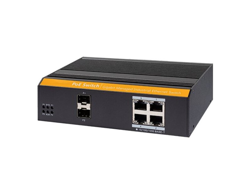 PoE коммутатор ATIX AT-NS-4GP-2GS/I-120 (F)