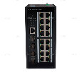 PoE коммутатор ATIX AT-NS-16GP-4GS/I-480 (F)
