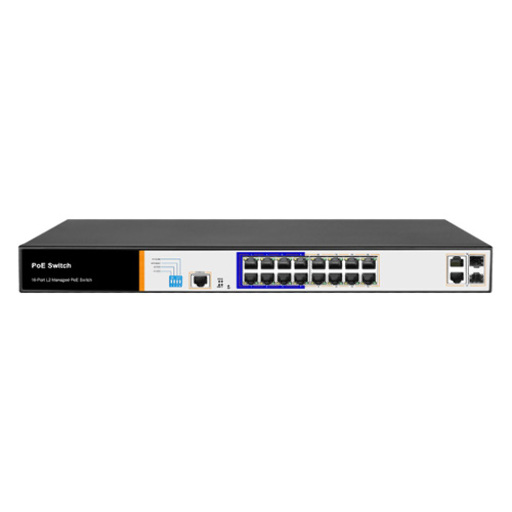 PoE коммутатор ATIX AT-NS-16P2G-2GS/L2-150 (F)