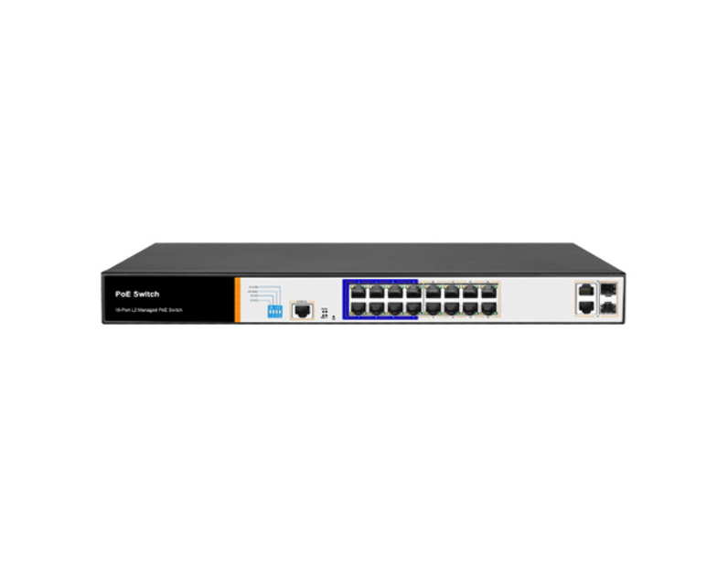 PoE коммутатор ATIX AT-NS-16P2G-2GS/L2-150 (F)