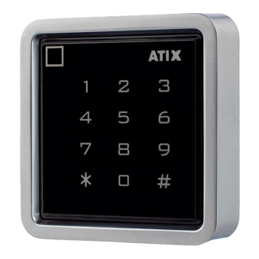Кодовая клавиатура со встроенным считывателем ATIX AT-AC-CKR1-W/EMW