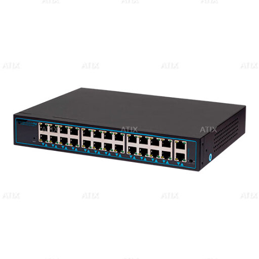 PoE коммутатор ATIX AT-NS-24P2G-250 (B)