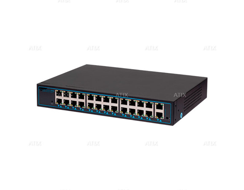 PoE коммутатор ATIX AT-NS-24P2G-250 (B)