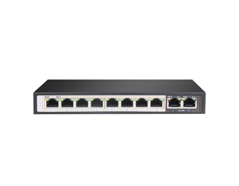 PoE коммутатор ATIX AT-NS-8P2G-96 (F)