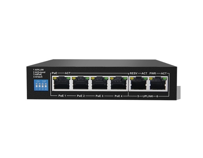 PoE коммутатор ATIX AT-NS-4GP2G-60 (F)