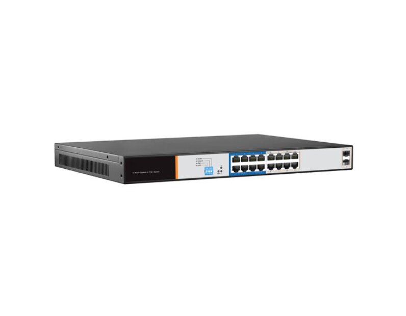PoE коммутатор ATIX AT-NS-16GP-2GS-150 (F)