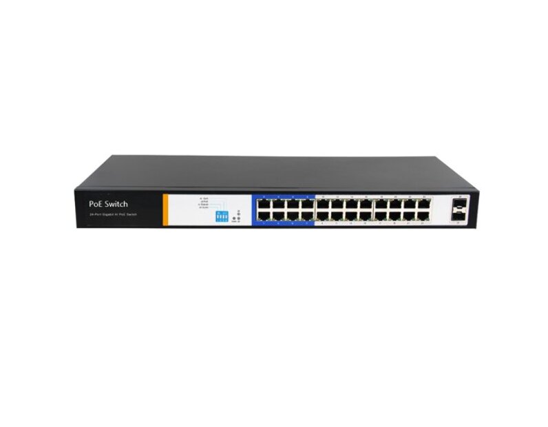 PoE коммутатор ATIX AT-NS-24GP-2GS-230 (F)