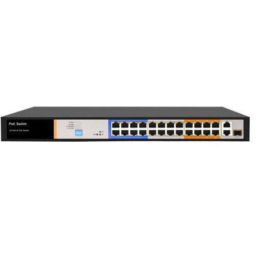 PoE коммутатор ATIX AT-NS-24P2G-1GS-230 (2F)
