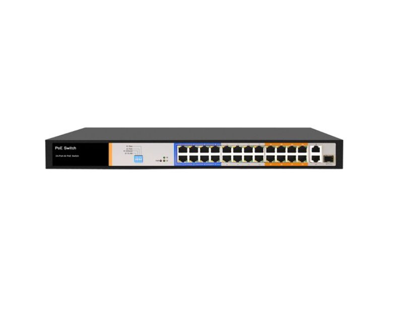 PoE коммутатор ATIX AT-NS-24P2G-1GS-230 (2F)