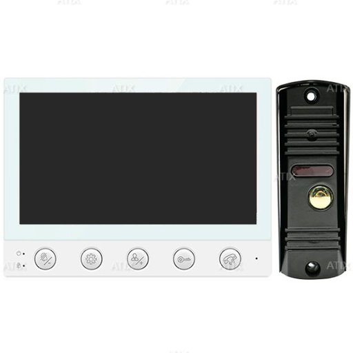 Комплект домофона с вызывной панелью ATIX AT-I-K700C/T White