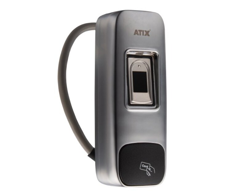 Биометрический контроллер доступа со встроенным считывателем ATIX AT-AC-CFR2-W/EM