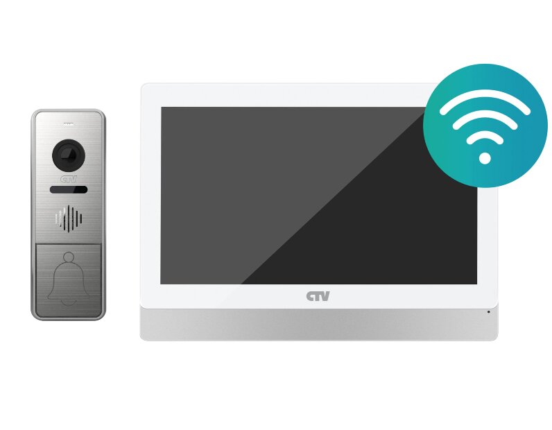 Комплект Wi-Fi видеодомофона CTV 5904Ai Kit