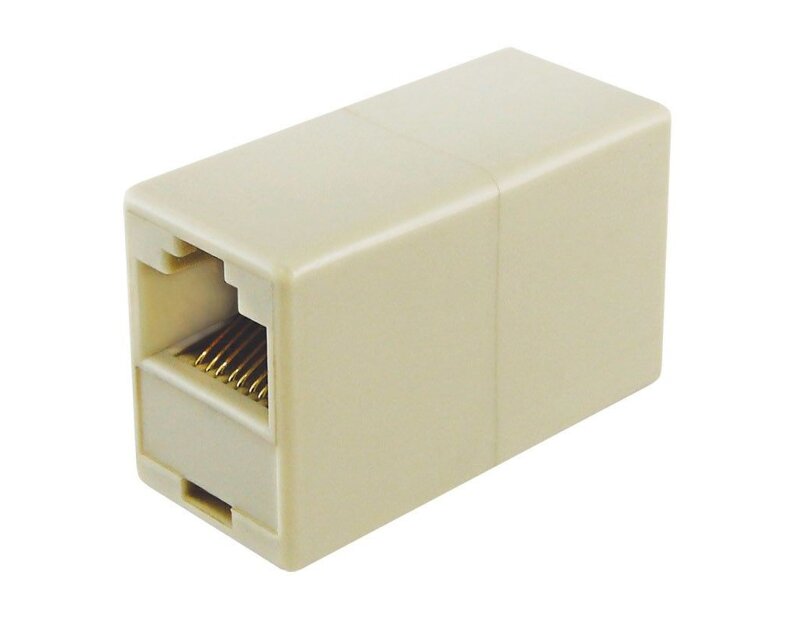 Проходник RJ-45 (8p8c) Hunter Проходной адаптер RJ-45 (8p8c)