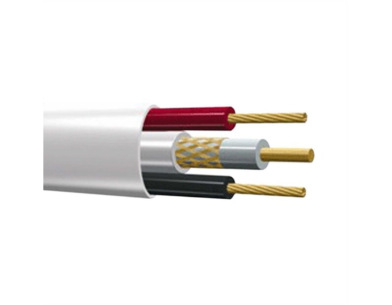 RG-59BC+2х0.75 PVC кабель комбинированный Hunter Expert КВК-В