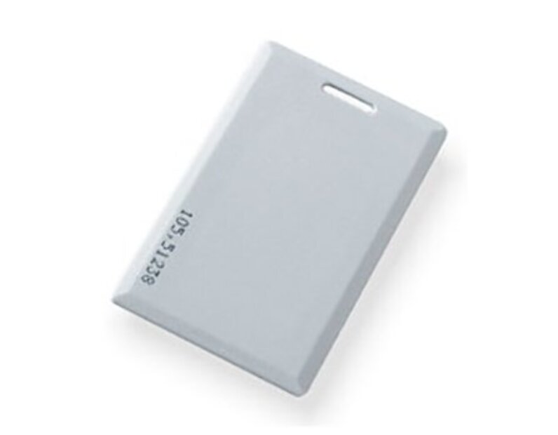 Hunter Mifare 1K Clamshell карта с прорезью