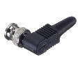 Коннектор BNC-7101B угловой, пластик, цинк  Optima Netko 52396