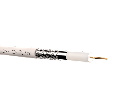Кабель коаксиальный RG-6U, 75 Ом (CCA, оплетка 32 нити AL), белый (100м)  Optima Netko N.CXC-67480.2X.0B