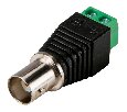 Гнездо BNC с клеммной колодкой, цинк  Optima Netko 55190