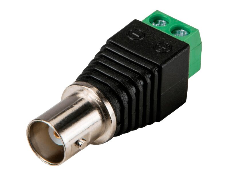 Гнездо BNC с клеммной колодкой, цинк  Optima Netko 55190