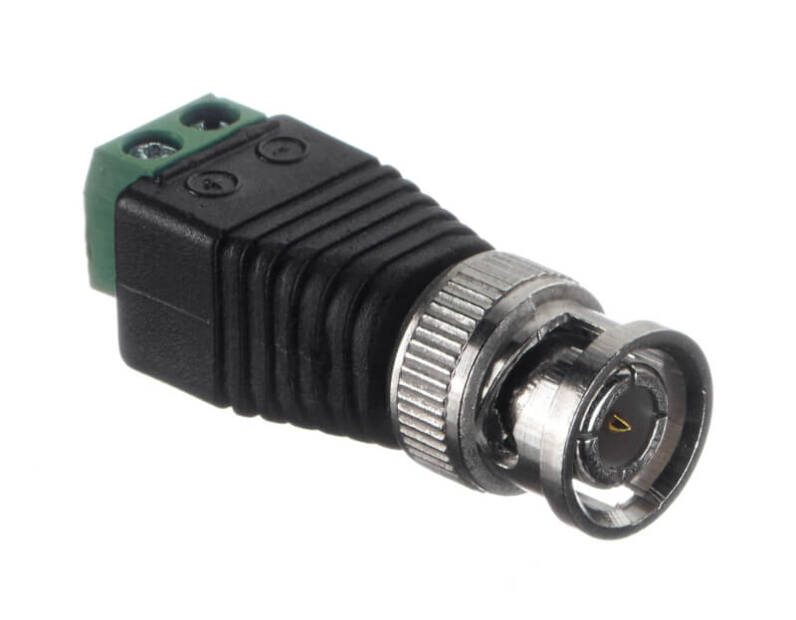 Коннектор BNC с клеммной колодкой, цинк  Optima Netko 55191