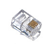 Коннектор RJ9 (4p4c), для телефонных трубок (нож с 2-мя зубцами), 100шт.,  Optima Netko NC-RJ-9-(4p4c)