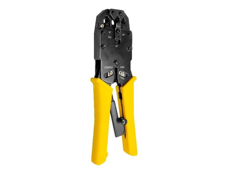 N-2008R Мультифункциональный инструмент для обжима 8p8c(RJ-45), 6p6c(RJ-12), 4p4c,  Optima Netko N-2008R