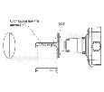 IP камера  Beward NK55123D4