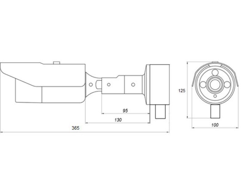 IP камера Beward BP2710RZK