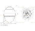 Купольная IP камера  Beward NK55004D2